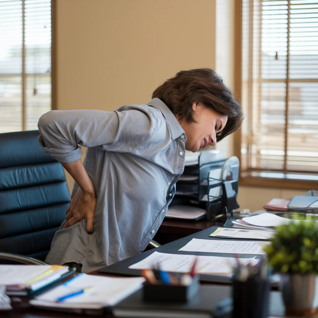 arrêt de travail pour un mal de dos au bureau