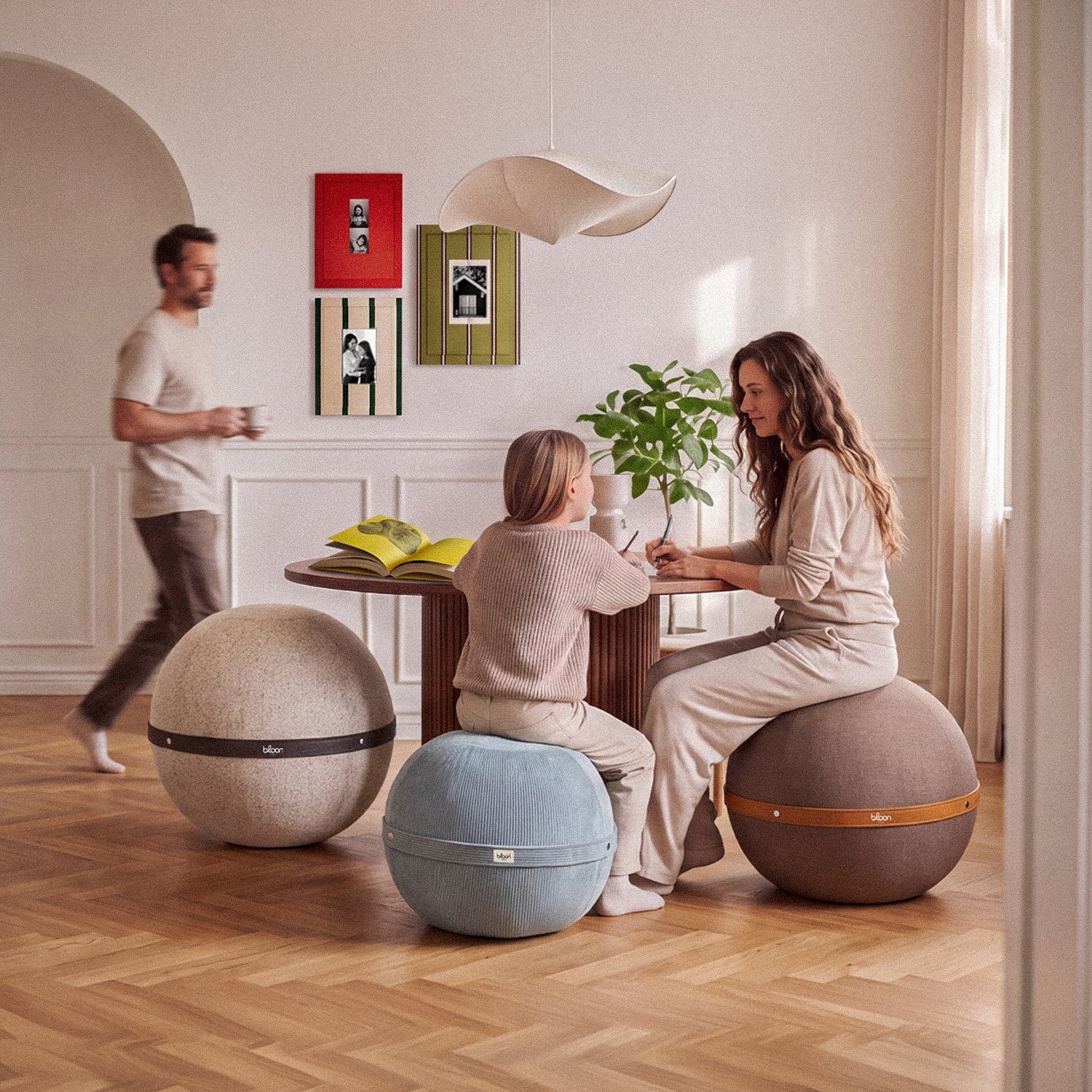 bloon paris ブルーンパリス 45㎝ バランスボール バルーンチェア Ball seat | ergonomic seat – Bloon Paris